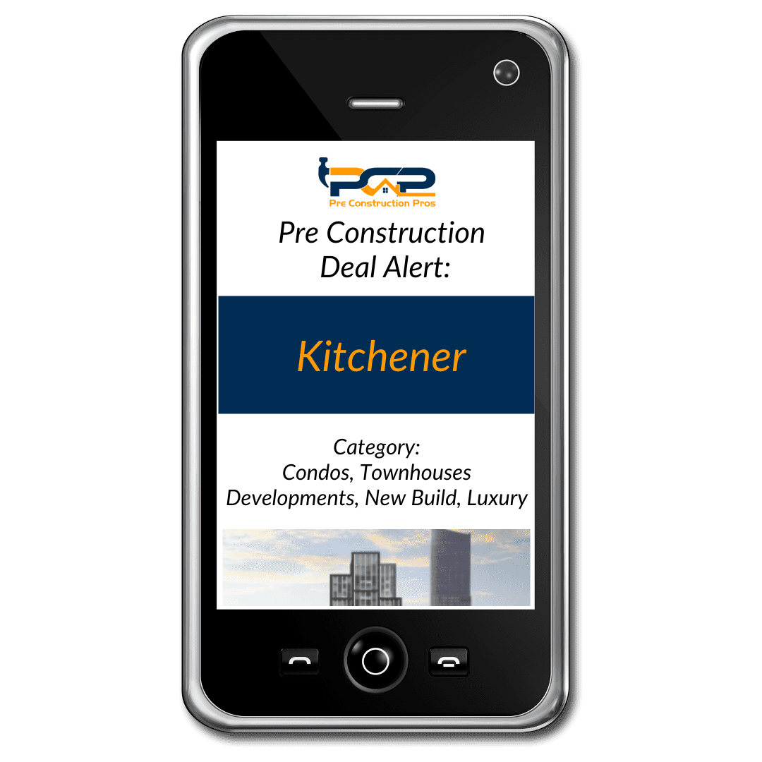 Kitchener Pre Construction Condos & Townhouses For Sale